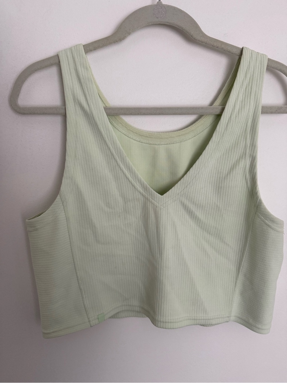 lululemon athletica Pale Mint Ribbed V-Neck Tank